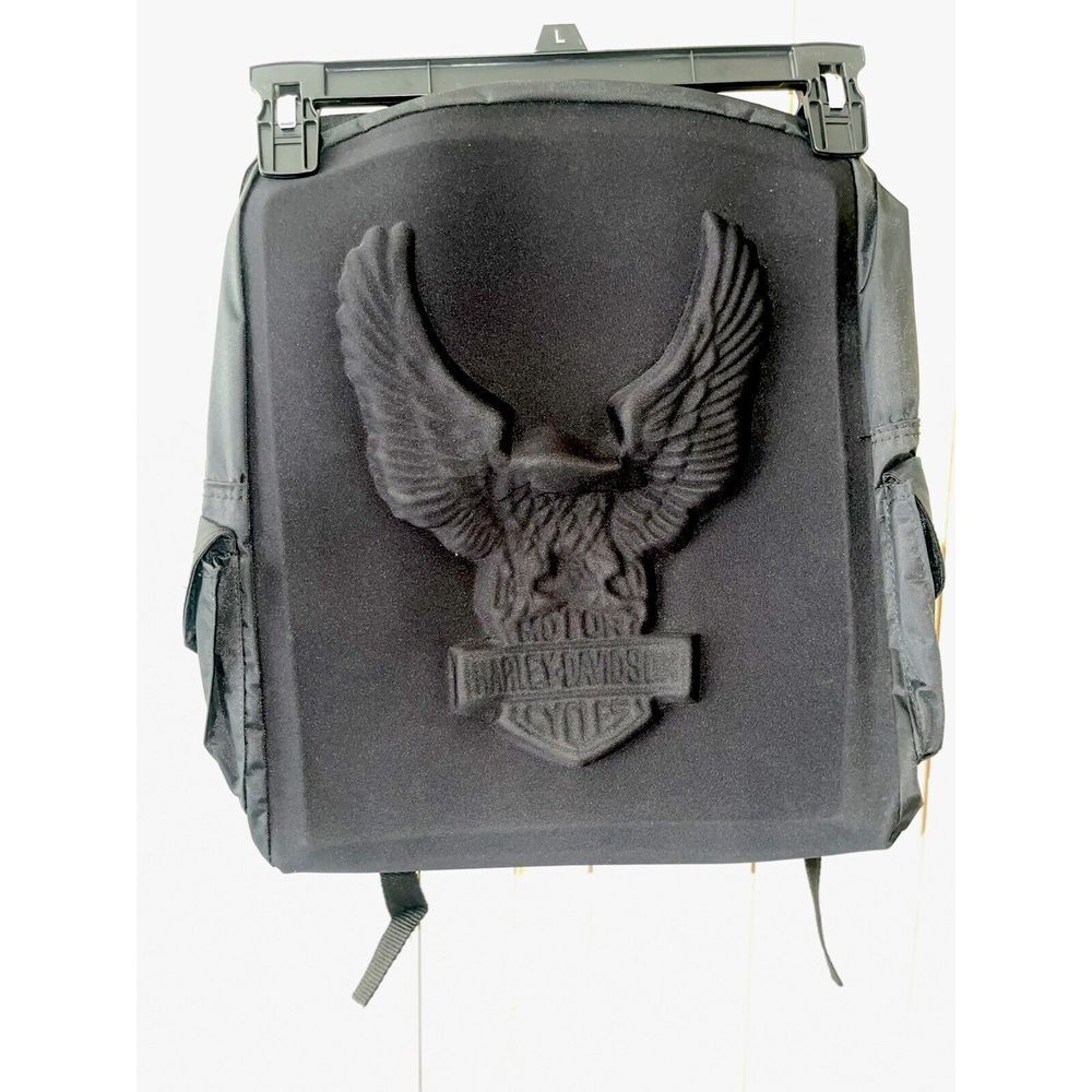 Motor‎ Harley Davidson Cycles Lg Black Square Backpack, Ero Industries 3 Pockets
